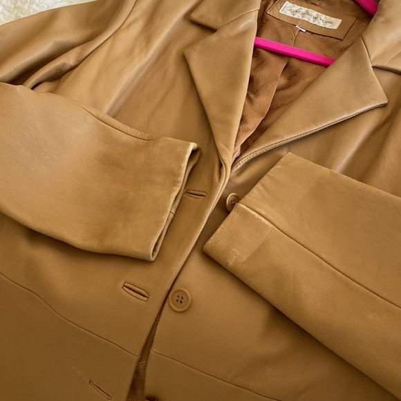 JONES NEW YORK    Caramel Jacket  size L - Picture 7 of 7